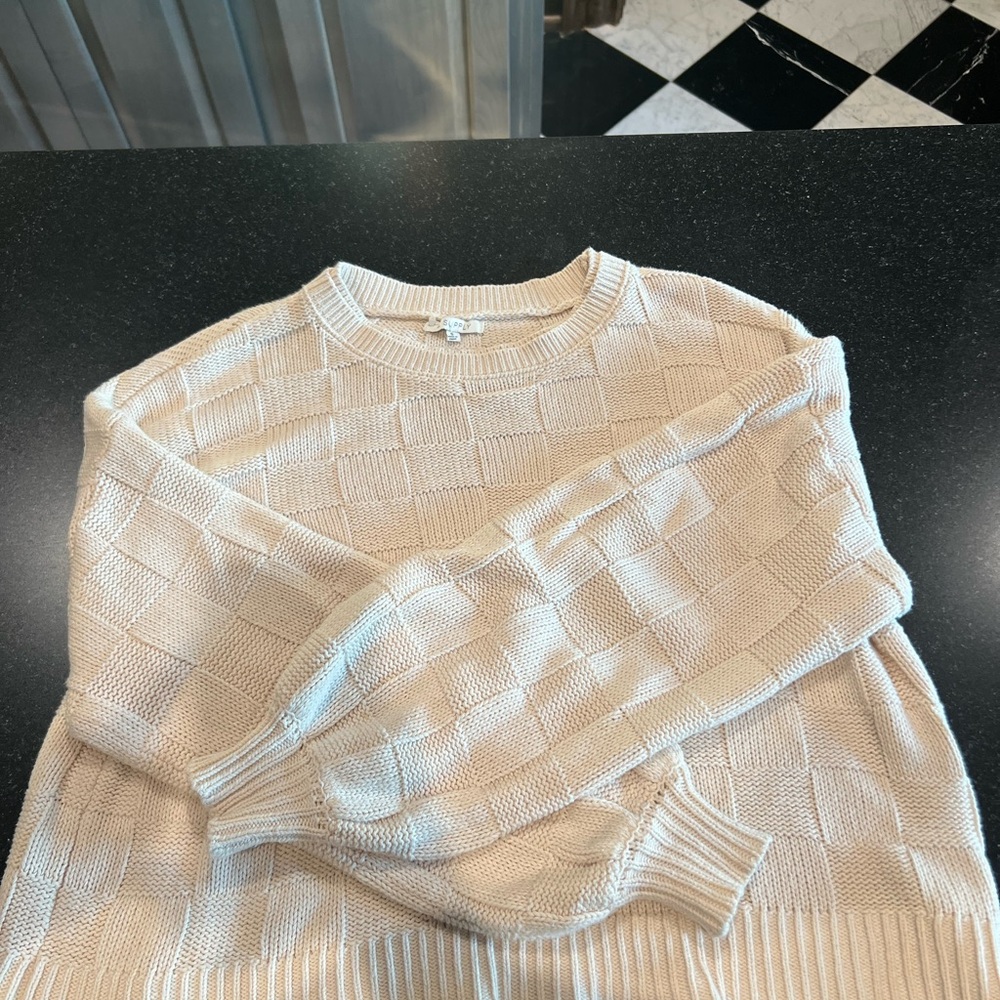 Z Supply Men's Beige Crewneck Sweater